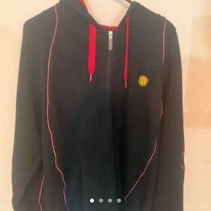 Jordan 13 bred colorway jacket
